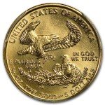 1999 1/10 oz American Gold Eagle Coin MS-70