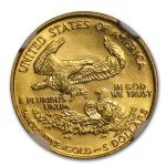 1988 1/10 oz American Gold Eagle Coin MS-69
