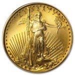 2006-W 1/4 oz Burnished Gold Eagle Coin