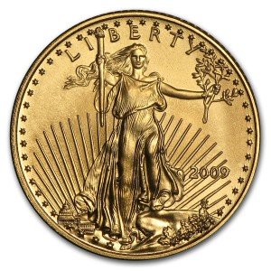 2009 1/10 oz American Gold Eagle Coin