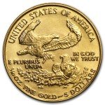 1986 1/10 oz American Gold Eagle Coin