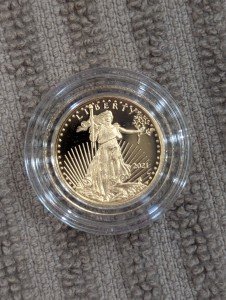 2021 W American Gold Eagle Proof 1/10 oz