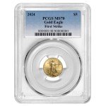 2024 $5 American Gold Eagle 1/10 oz Coin