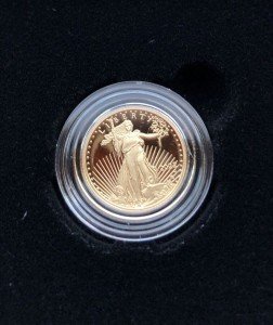 2022-W $5 1/10 oz American Gold Eagle Coin