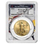 2024 $50 American Gold Eagle Coin - MS70