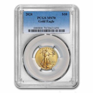2024 1/4 oz American Gold Eagle Coin MS-70