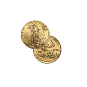 1/10 oz Gold American Eagle Coin - Random Date