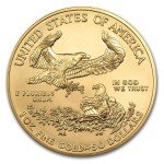 Half Ounce American Gold Eagle Coin - Random Year