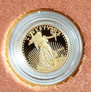1/10 Oz American Gold Eagle Proof Coin