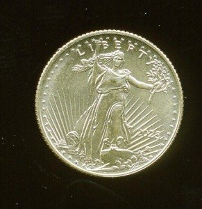 1/10 oz Gold American Eagle Coin - Random Date
