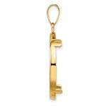 14k Gold Coin Bezel for American Eagle Coins