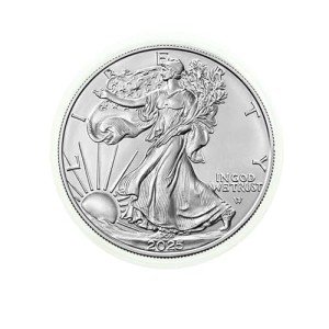 2025 American Silver Eagle Coin with Certificate
