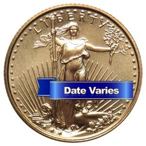 $5 American Gold Eagle 1/10 oz Coin