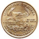 $5 American Gold Eagle 1/10 oz Coin
