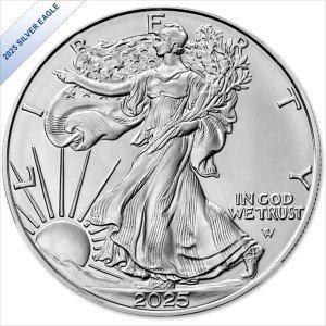 2025 American Silver Eagle Coin - $1