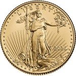 2025 American Gold Eagle 1/10 oz Roll of 50