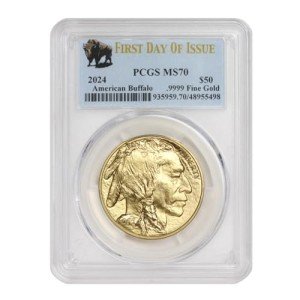 2024 1 oz American Gold Buffalo MS-70 Coin