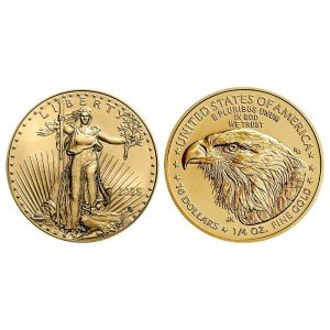 2025 $10 1/4-Oz American Gold Eagle Coin