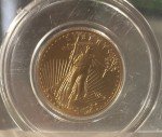 1/10 oz American Gold Eagle Coin - Random Year