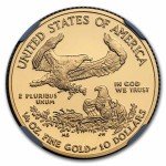 2018-W 1/4 oz American Gold Eagle Coin PF-70