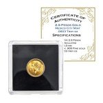 2025 Mexican 2 Pesos Gold Coin - .900 Fine