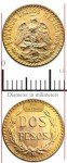 2025 Mexican 2 Pesos Gold Coin - .900 Fine