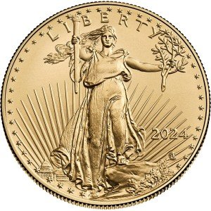 2024 American Gold Eagle 1/2 oz Coin