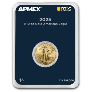 2025 American Gold Eagle 1/10 oz Coin