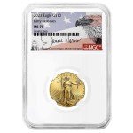 2022 $10 American Gold Eagle 1/4 oz Coin