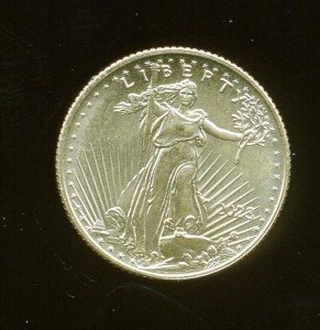 1/10 oz Gold American Eagle Coin - Random Date
