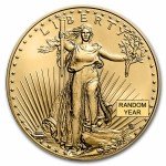 1 oz American Gold Eagle Coin – Random Year