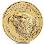 2025 American Gold Eagle 1/10 Ounce Coin