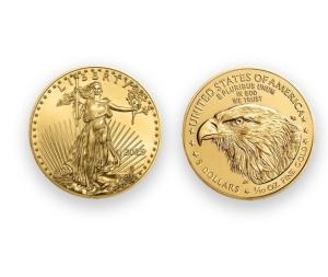 2025 American Gold Eagle $5 Uncirculated Coin