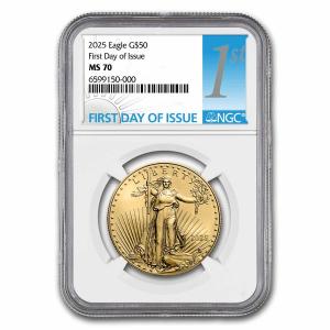 2025 1 oz American Gold Eagle MS-70 Coin