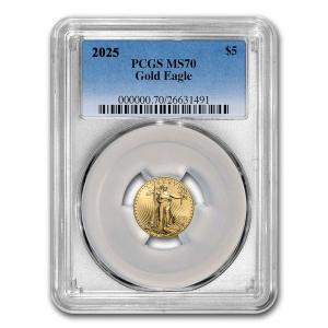 2025 1/10 oz American Gold Eagle Coin