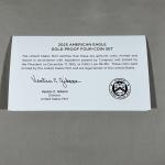 2025 W American Gold Eagle 4-Coin Proof Set