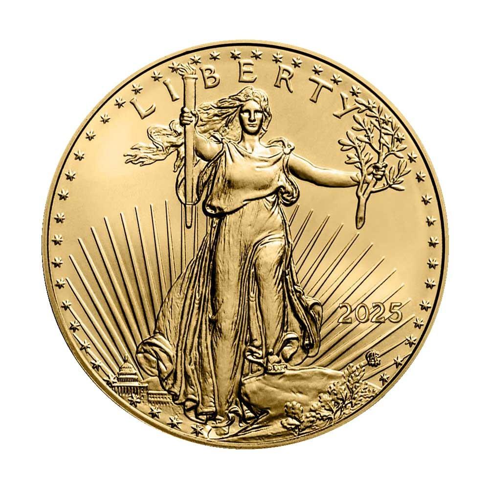 2025 American Gold Eagle 1/2 oz Coin