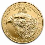 2025 1/2 oz American Gold Eagle Coin MS-69