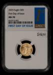 2025 1/10 oz Gold American Eagle Coin NGC MS70