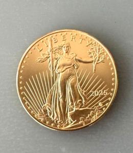 2025 1 oz Gold American Eagle Coin $50