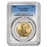 2025 1/2 oz American Gold Eagle Coin MS-70