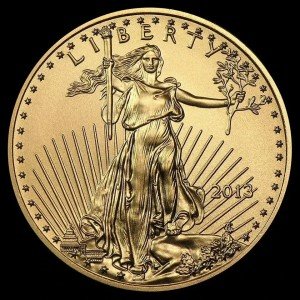 2013 1/4 oz Gold American Eagle Coin