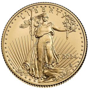 2024 $10 American Gold Eagle 1/4 oz Coin