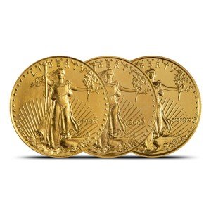 1/4 oz American Gold Eagle Coin - Random Year