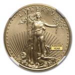 1/4 oz American Gold Eagle Coin - MS-70 NGC