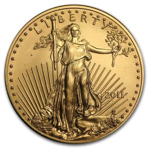 2011 1/2 Oz American Gold Eagle Coin