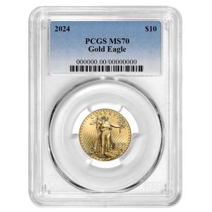 2024 $10 American Gold Eagle 1/4 oz Coin