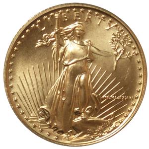 1986 American Gold Eagle 1/4 oz Coin