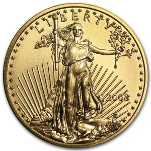 2008 1/4 oz American Gold Eagle Coin