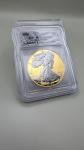 2025-W ICG Silver Eagle Ruthenium & Gold Coin